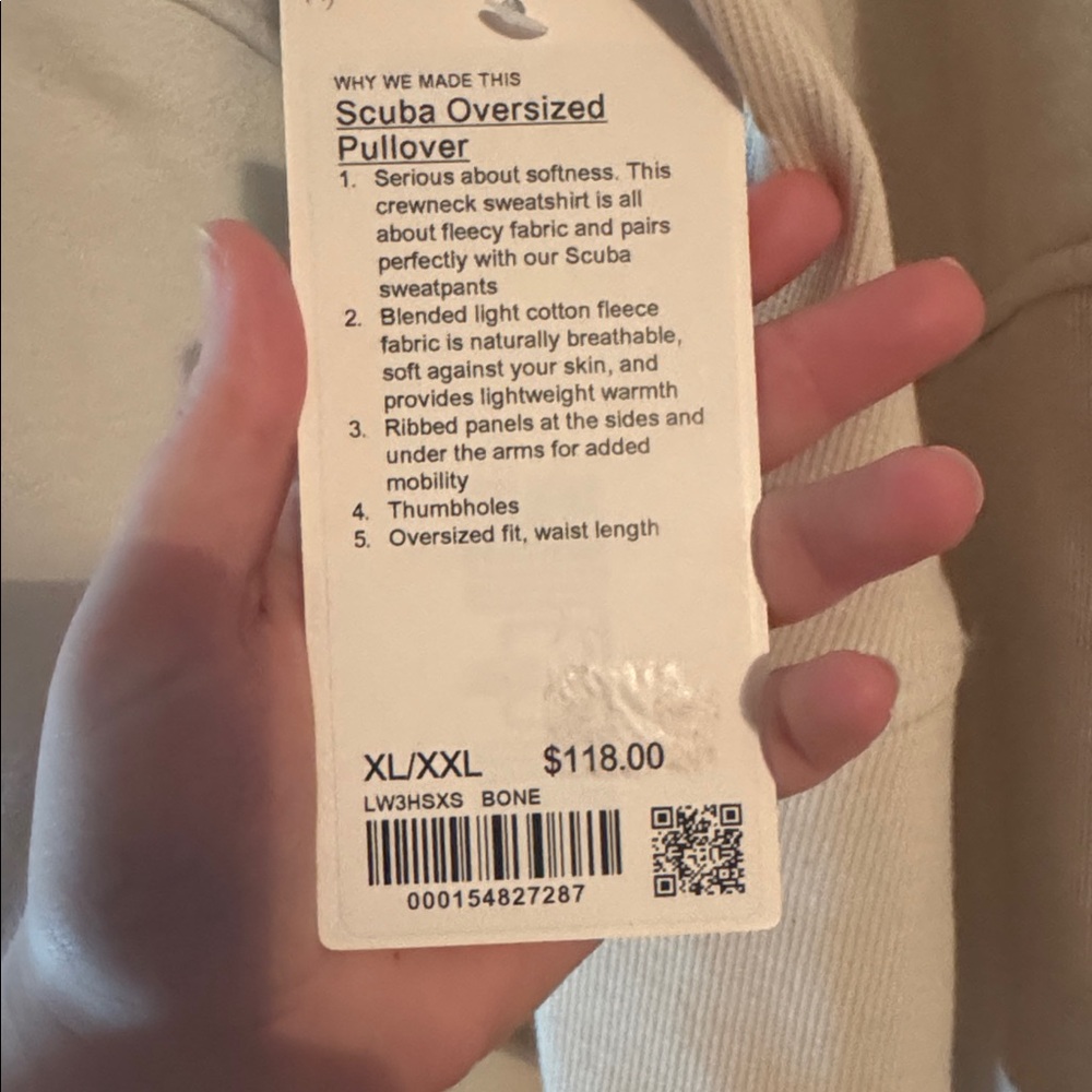 lululemon athletica Bone Crew Neck Sweater - Picture 3 of 3